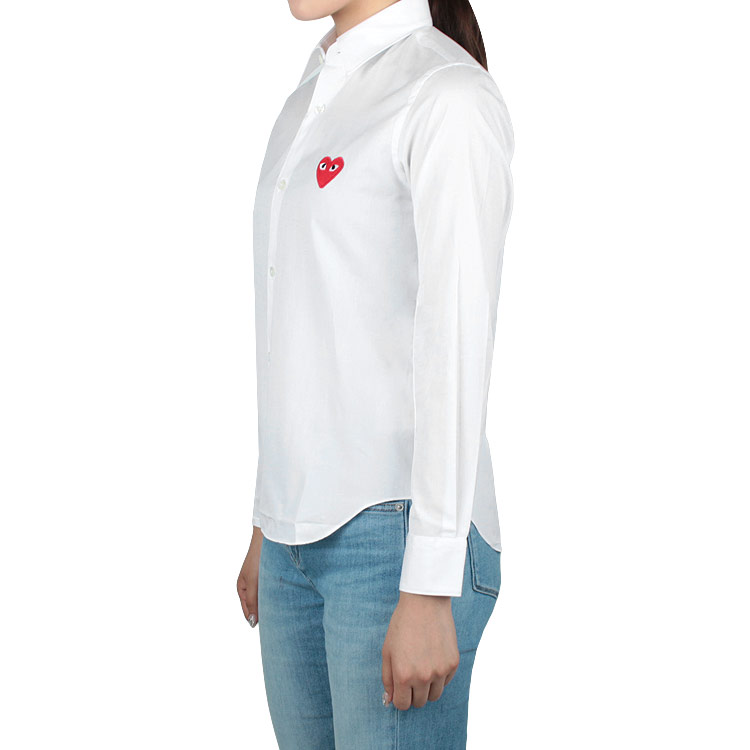 꼼데가르송-레드와펜 셔츠(P1B001) (AZ B001 WHITE) | 트렌비
