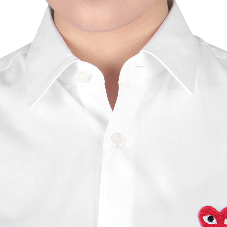 꼼데가르송-레드와펜 셔츠(P1B001) (AZ B001 WHITE) | 트렌비